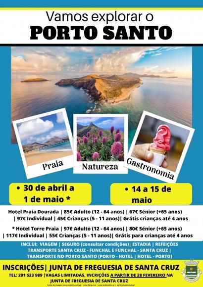 DIVULGA&Ccedil;&Atilde;O || VIAGEM AO PORTO SANTO 